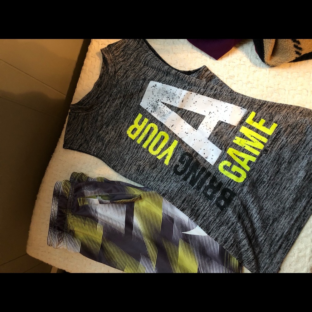 ❄️ 2/$20 Tank top and shorts set